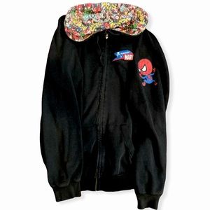 Tokidoki x Marvel zip up sweater
